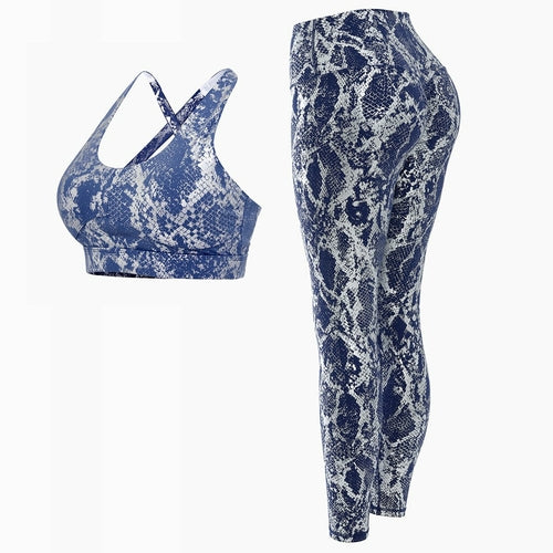 2 Piece Yoga Pants Leggings Sports Outfits