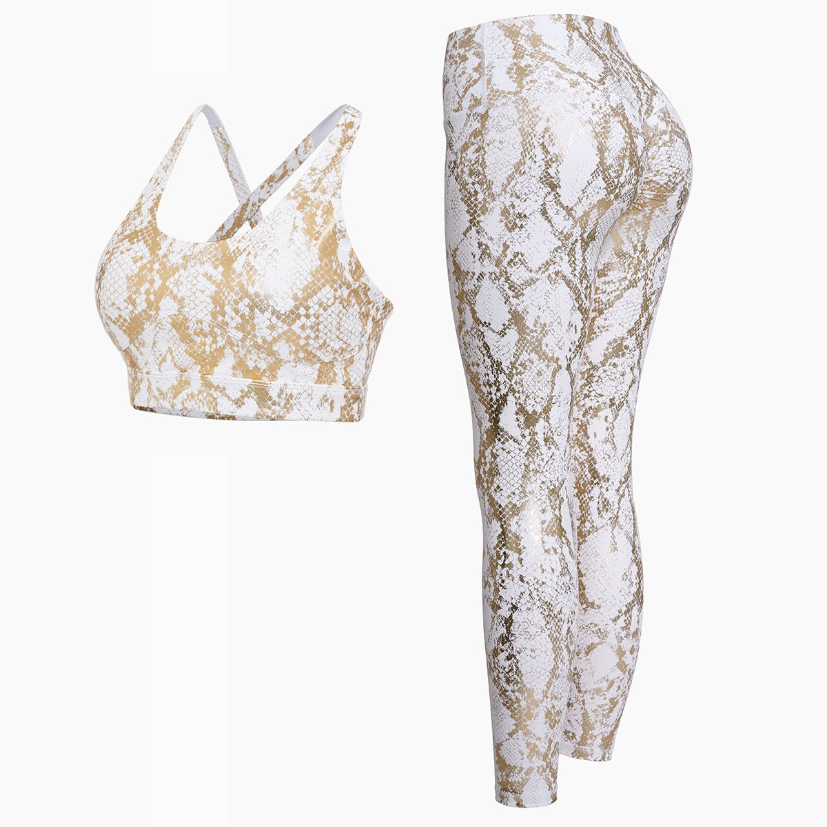 2 Piece Yoga Pants Leggings Sports Outfits