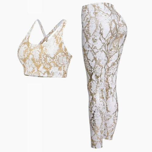 2 Piece Yoga Pants Leggings Sports Outfits