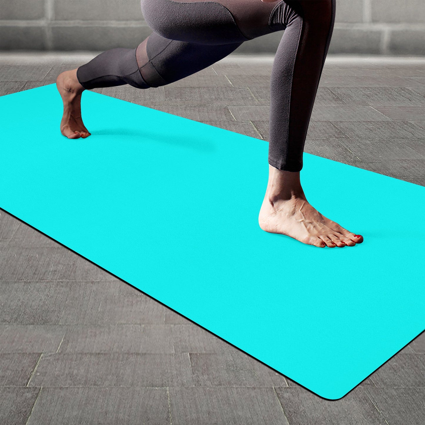Uniquely You Yoga Mat / Aqua Green Fitness Mat
